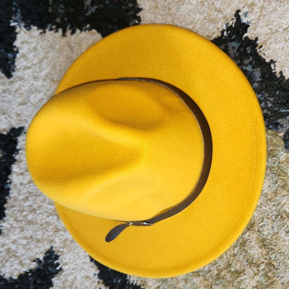 Mustard & Purple Custom Fedora